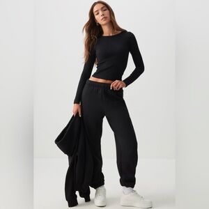 Ardene Black Track Pants